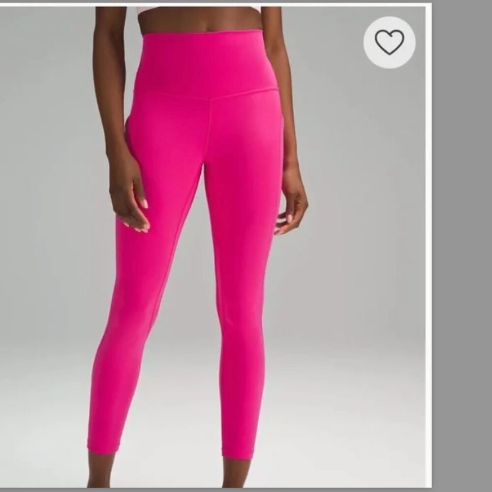 Lululemon Sonic Pink Align High-Rise Leggings - Size Small